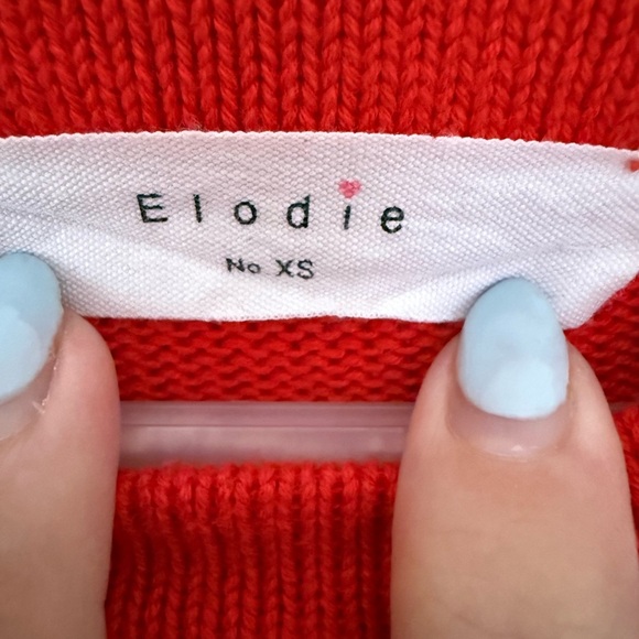 Elodie Multicolor Striped Crew Neck Sweater - Picture 2 of 3
